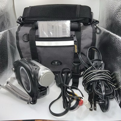 Sony Handycam DCR-DVD92 Digital Mini DVD Camcorder Charger Bag Needs New Battery