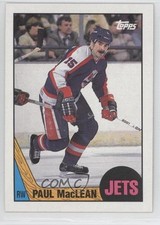 1987-88 Topps Paul MacLean #91 0a1