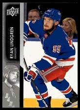 2021 Upper Deck Hockey Ryan Lindgren 369 New York Rangers