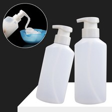 180ml Foam Pump Bottle Plastic Squeeze Flip-top Bottles Liquid Dispenser Froth