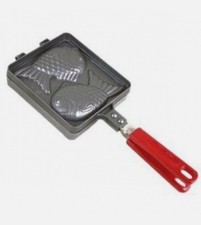 Pearl Life Taiyaki Fish Shape Cake Pan Waffle Cake Maker Made In Japan New C6