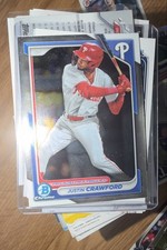2024 Bowman - Chrome Prospects Justin Crawford #BCP-17 (RC)