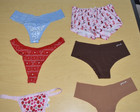 17 Victoria's Secret PINK Bikini Thong Cheekster Panties Lot S Small Multicolor — photo 9