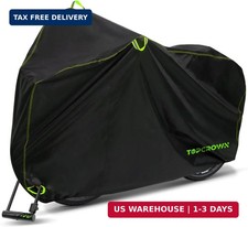 Bike Cover Waterproof Outdoor Storage for 1/2/3 Bikes, Bicycle Cover Rain Sun UV