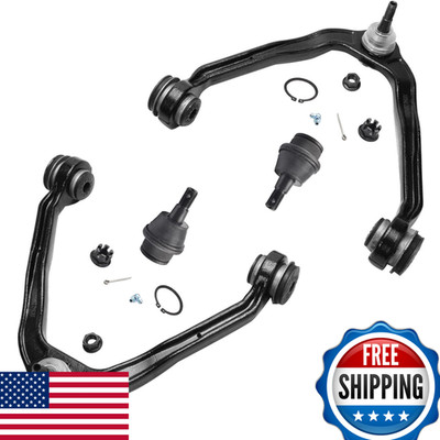 Astarpro Suspension Kit 4Pcs Front Upper Control Arms Bushings Lower Ball