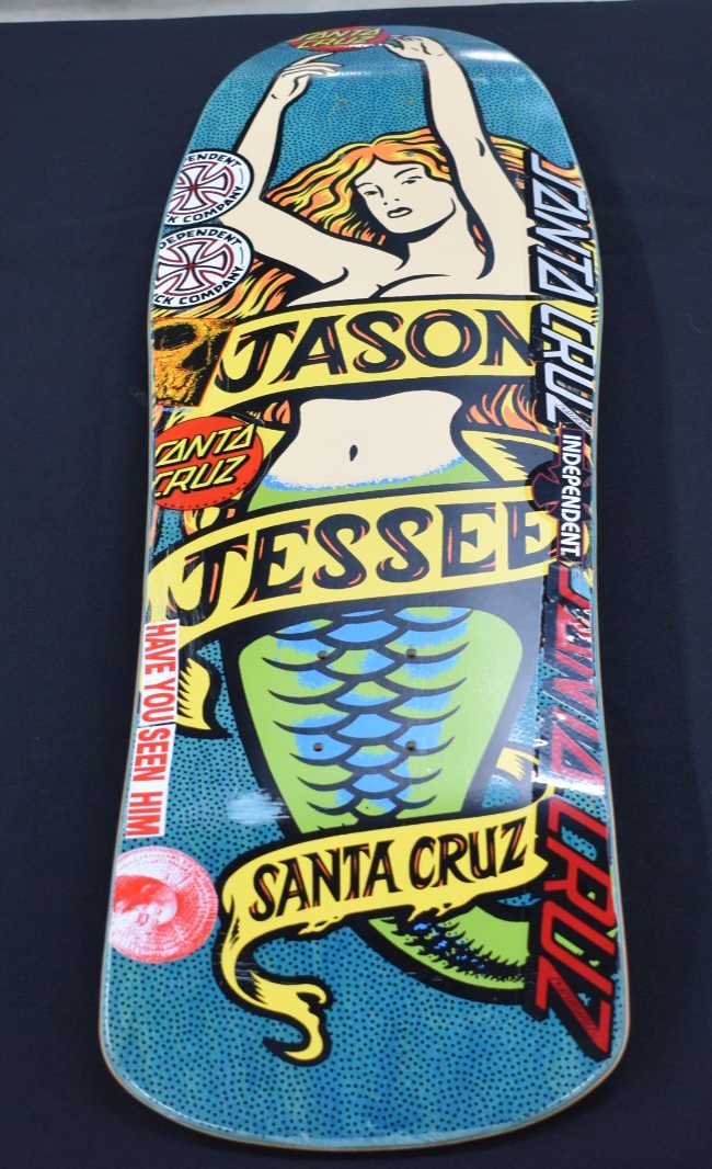 SANTA CRUZ Jason Jessee クルーザー SANTA CRUZ JASON JESSEE MERMAID REISSUE SKATEBOARD DECK | eBay