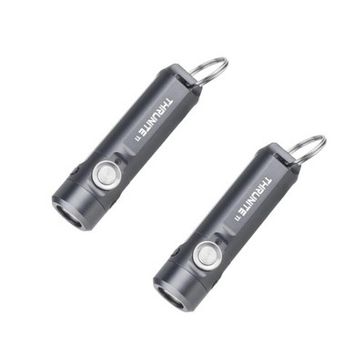 Ti Usb-c Rechargeable Keychain Flashlight, 650 Lumens | 5 Brightness Modes
