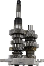 BAKER DRIVETRAIN DD6-411PL-02 Direct Drive Gear Set - 6-Speed - Polished