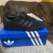 Image of Adidas Originals Gazelle Triple Black Men's Trainers Sneakers Shoes CQ2809 uk6