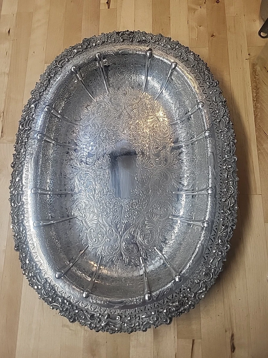 Barker Ellis Antique US Silver-Plated Platters & Trays for sale | eBay