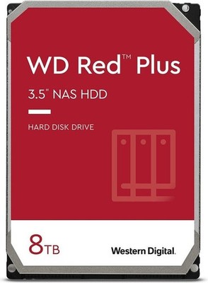 WD Red  Plus NAS Festplatte - 8 TB, 256MB