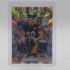 2025 Panini Donruss #TES-TWA T.J. Watt Elite Series Insert Pittsburgh Steelers