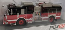 Brekina NEW HO 1/87 Seagrave Fire Truck Attacker Squad in Red & Black Finish