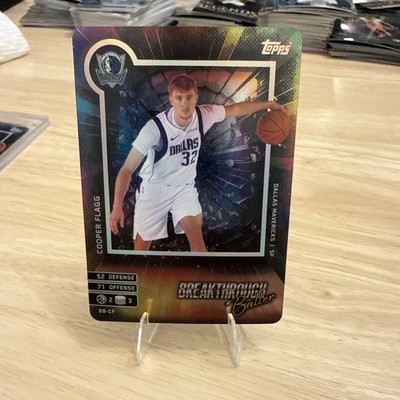 2025 Topps Match Attax Cooper Flagg Mavericks Breakthrough Baller Rookie #BB-CF