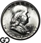 1949 Franklin Half Dollar, Blast White