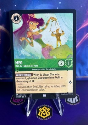 Disney Lorcana - Erste Kapitel - Meg Hält die Fäden in der Hand 87/204   1 NM