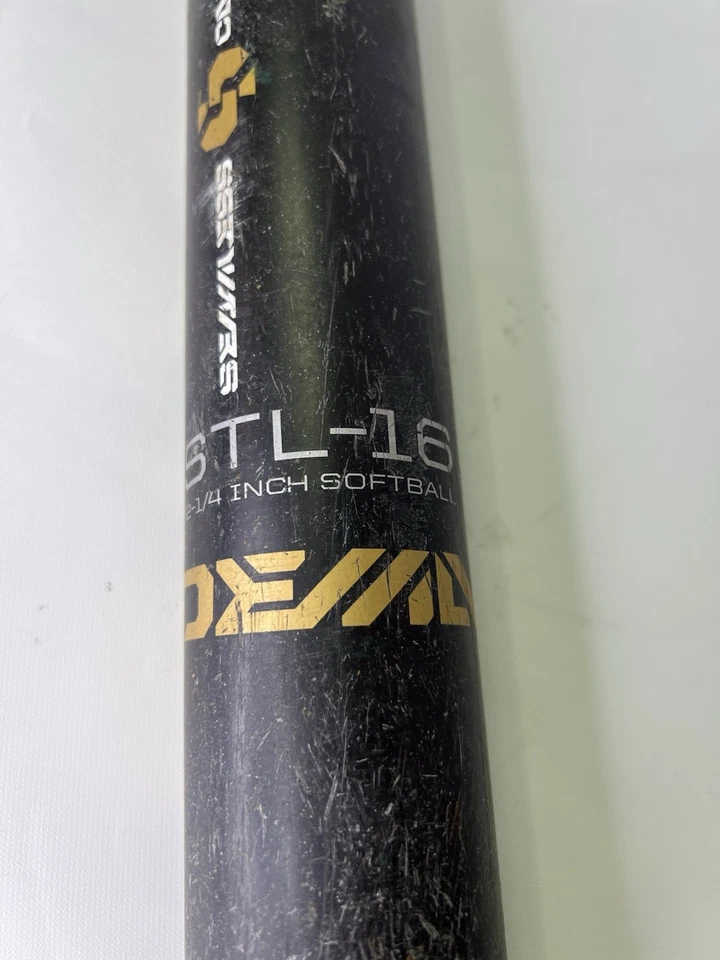 Bate de softbol DeMarini 2016 acero crudo 26 oz 34 pulgadas pared única ASA/EE. UU. USSSA Foto 2 de 4