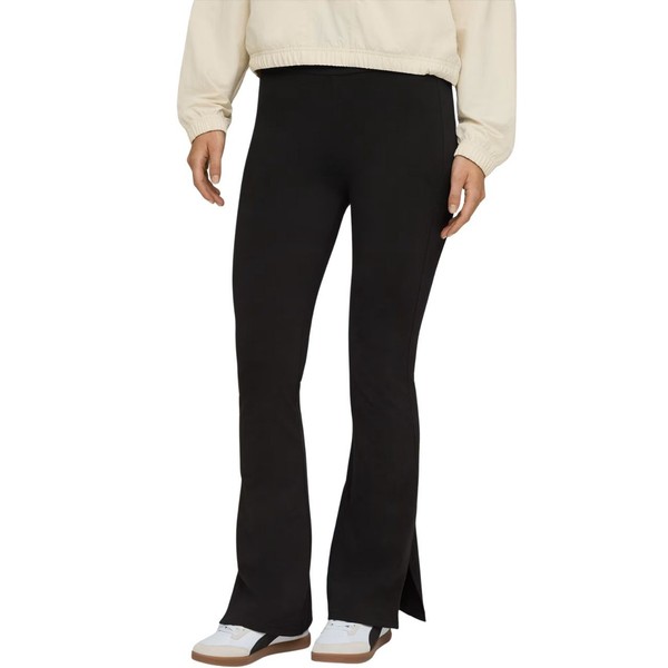 Legginsy Damskie Puma Ess High-Waist Flared Czarne 688156 01 XL-image