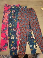 3 Lularoe Leggings TC HIPPIE Flower BOHO FLORAL HTF Rare Vintage One Size