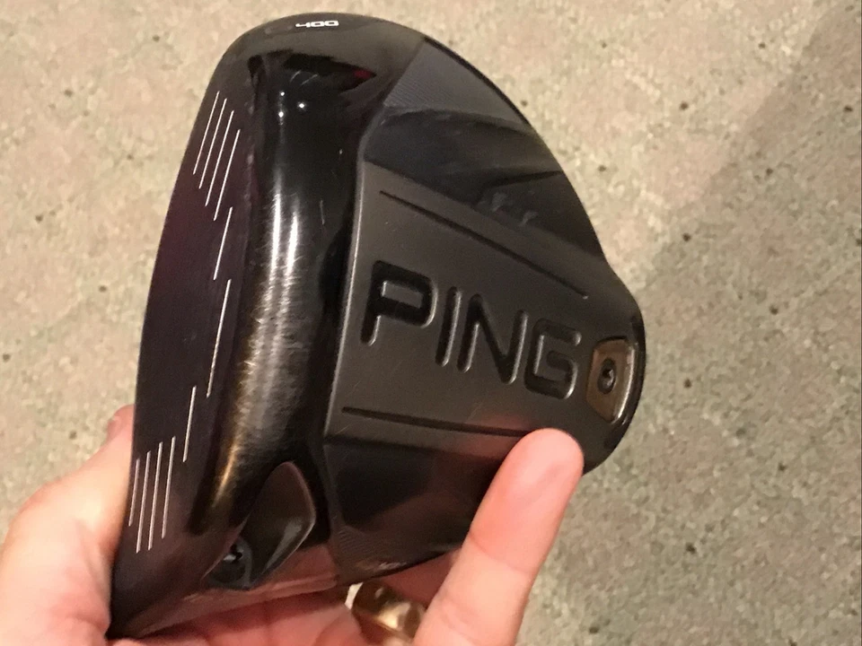 PING G400 10.5 Degree Loft Golf Driver Tungsten Head Only, Left-Handed - Image 3 of 4