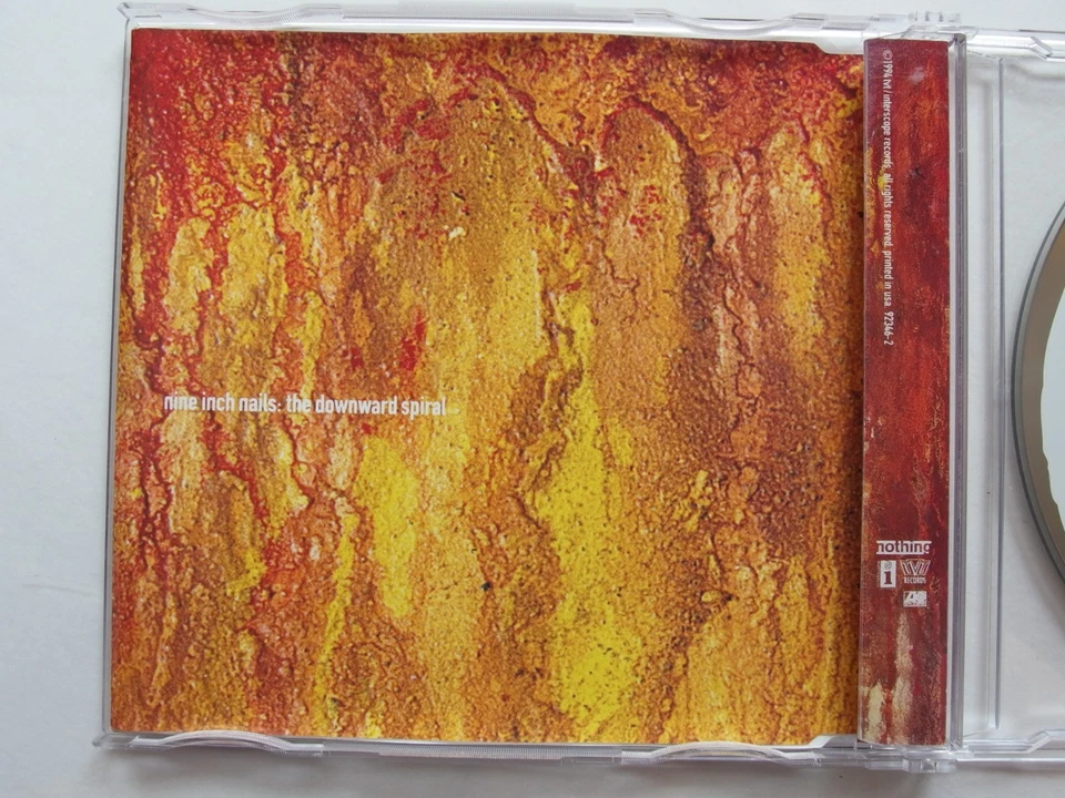 Nine Inch Nails The Downward Spiral CD 1994 Slimline Jewel Case Fully Tested EX Foto 4 de 4