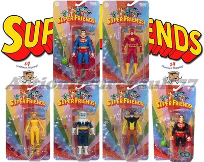 McFarlane DC Super Friends Wave 2 6'' SUPERMAN Flash CHEETAH -Factory SEALED Case