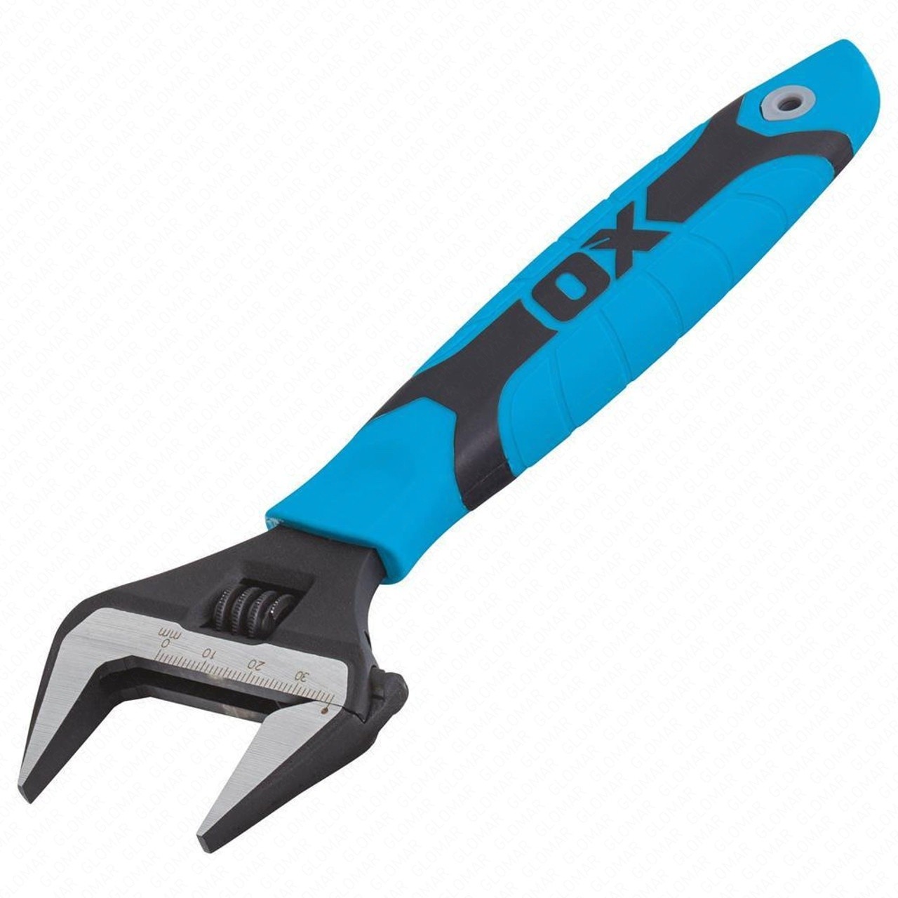 Ox Pro Green Adjustable Extra Wide Jaw Wrench 8Inch 200Mm - Image 4