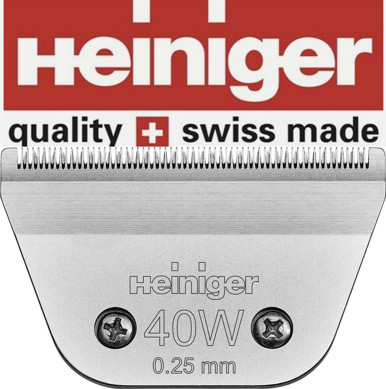 Heiniger Horses Shaving Size 40W/0,25 MM Sapphire - Shaphirstyle - Sapphire Cord