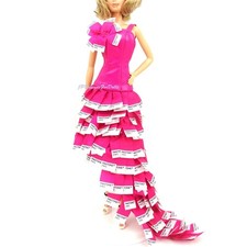 2011 Barbie Fashion Barbie rosa in Pantone Gold Label / Puppe nicht enthalten