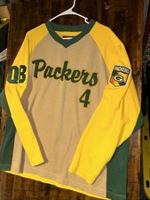 Vintage Green Bay Packers Brett Favre Sweatshirt Raglan NFL Originals Men  s...