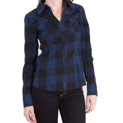 Thread & Supply women's Lewis button down shirt top juniors size XL b60