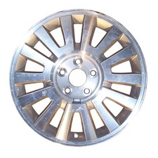 17x7 14 Spoke Refurbished Aluminum Wheel Machined And Painted Silver 560-03697 17x7 14 Spoke Refurbished Aluminum Wheel Machined And Painted Silver 560-03697