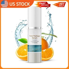 Sun Coast Sciences Total Package Serum w/ Vitamin C Hyaluronic Acid Tri-Peptide