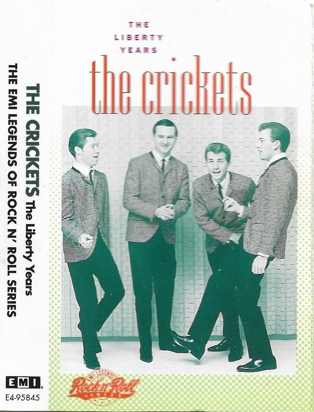 The Crickets The Liberty Years CASSETTE ALBUM ROCK Rock & Roll Remastered
