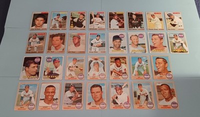 30 Atlanta Braves Hoyt Wilhelm Alou Milan Pappas Rico Carty Aaron Jackson