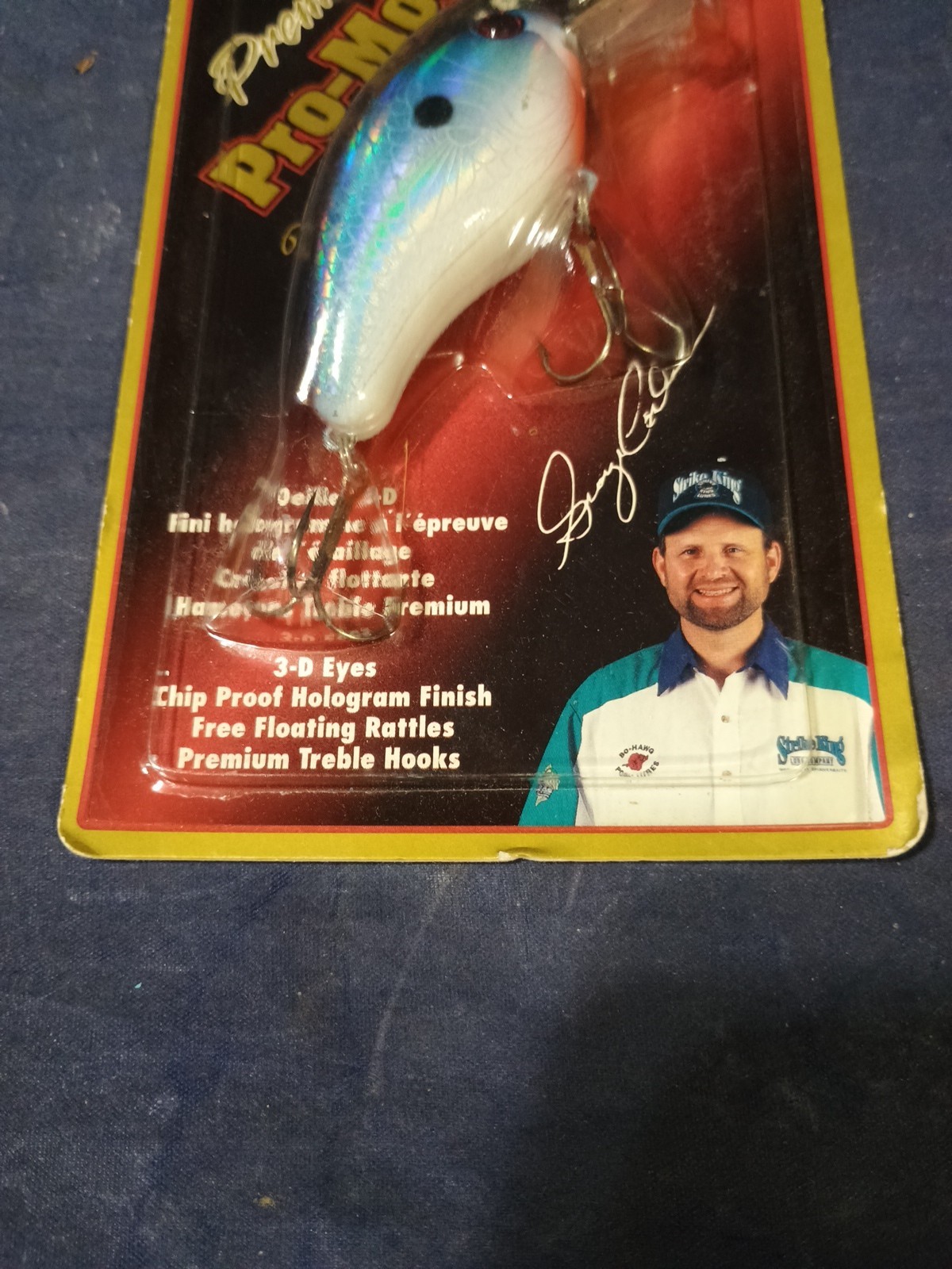 3 Vintage Strike king Lures, 2 Series 4S,One Series 1, Crankbaits. Pro Models - Image 4