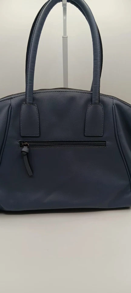 Bolso de Mano Simply Vera Wang Suave Cartera - Mustang Azul Gris - Nuevo Foto 3 de 4