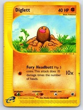 Diglett 106/165 Common Expedition Base Set Pokemon Moderately Played on eBay