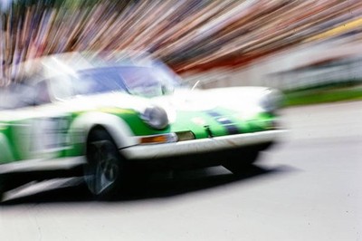 Pierre Greub Jean Claude Guerie Porsche Club Romand Porsche 911 S - Old Photo 1