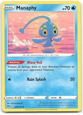 Manaphy 041/172 Rare Brilliant Stars Pokemon