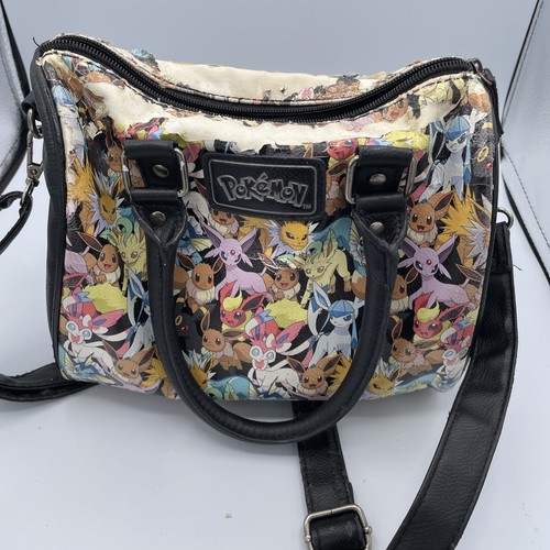 Rare Loungefly Pokémon Eeveelutions Barrel Crossbody Bag Hot Topic Eevee Umbreon