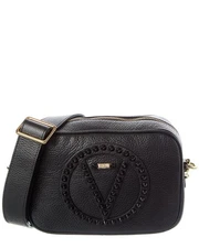 Valentino By Mario Valentino Mia Rock Leather Satchel Women's Black