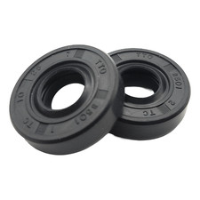 2pc Rotary Shaft Seal 10mm x 25m x 7mm Double Lip TC 10 x 25 x 7 TC