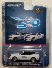 Greenlight 2013 Indianapolis 500 2012 Chevrolet Camaro SS Convertible White