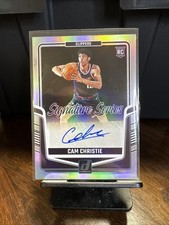 CAM CHRISTIE RC 2024-25 PANINI DONRUSS SIGNATURE SERIES HOLO ROOKIE AUTO