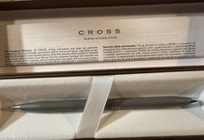 Cross Ladies Classic Century Matte Gray with Chrome Trim 0.9mm Pencil USA New