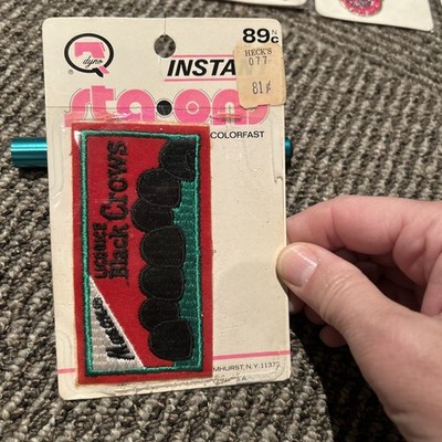 Dyno Sta-One Patch. Vintage 1970 s Mason Black Crows