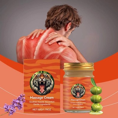 Effective Soothing Muscle Care Body Relaxation Massage Cream Moisturizing Skin 