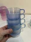 Vintage Tupperware Acrylic Preludio Watercolor Snack Dish Set Snackies Large Set — photo 7