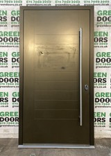 DESIGNER ALUMINIUM FRONT DOOR SECURITY SMART WIDE EXTERNAL EXTERIOR LARGE MODERN